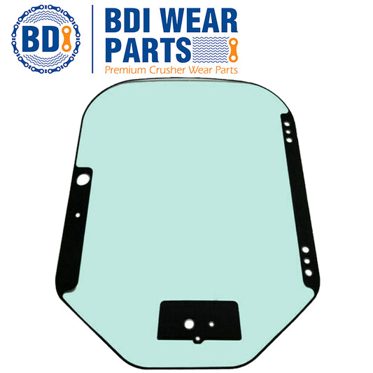 BDI Wear Parts Cab Glass 7120401 for Bobcat Skidsteer Front Window Glass T550, T590, T630, T650, T750