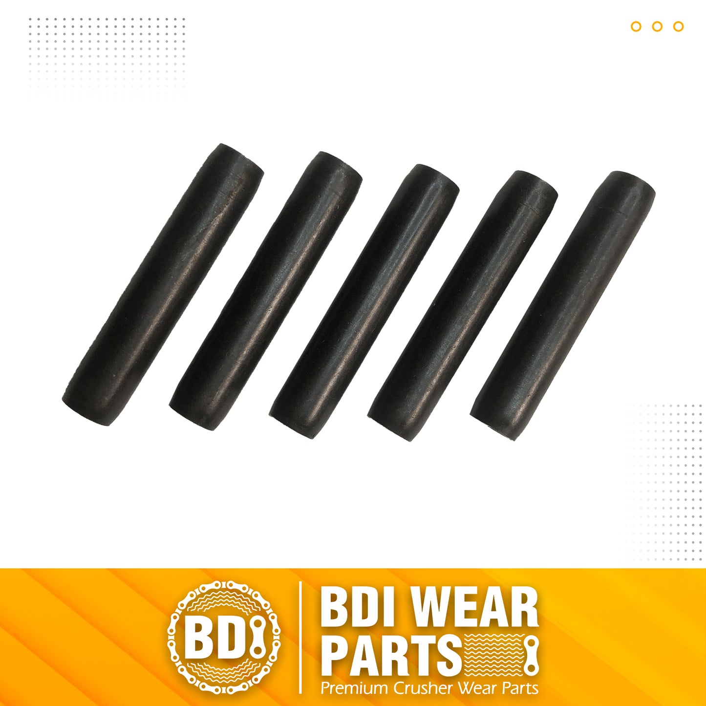 BDI Wear Parts Bucket Teeth P156 Roll Pins Compatible with Backhoe/Skid/Hensley X156 X156S X156L X156T X156TWL Tooth - 5 Pack