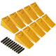 BDI Wear Parts X156 Dirt Teeth Hensley Style Bucket Teeth/Tooth & P156 Roll Pins - 10 Pack