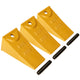 BDI Wear Parts X156 Dirt Teeth Hensley Style Bucket Teeth/Tooth & P156 Roll Pins - 3 Pack