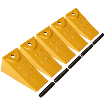 compare product BDI Wear Parts X156 Dirt Teeth Hensley Style Bucket Teeth/Tooth & P156 Roll Pins - 5 Pack