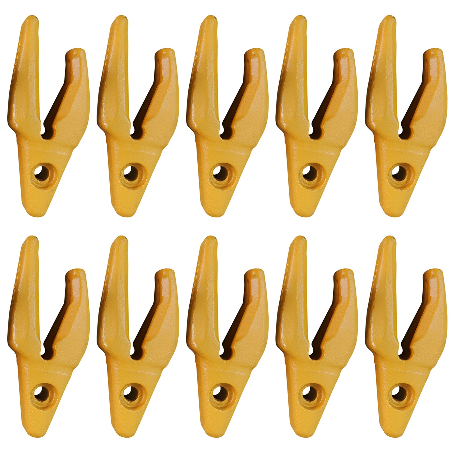 BDI Wear Parts 119-3204 Teeth Adapter, Excavator Weld On Shanks for 1U3202 Bucket Teeth- 10 Pack