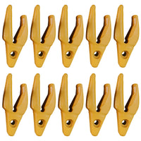 BDI Wear Parts 119-3204 Teeth Adapter, Excavator Weld On Shanks for 1U3202 Bucket Teeth- 10 Pack