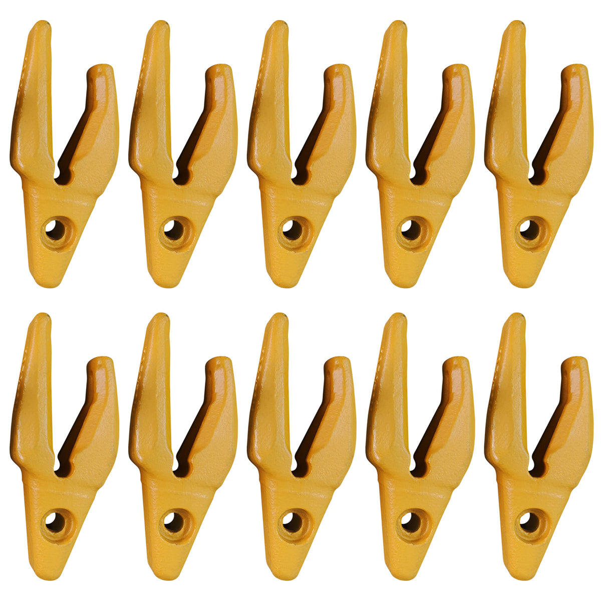 BDI Wear Parts 119-3204 Teeth Adapter, Excavator Weld On Shanks for 1U3202 Bucket Teeth- 10 Pack