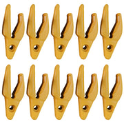 BDI Wear Parts 119-3204 Teeth Adapter, Excavator Weld On Shanks for 1U3202 Bucket Teeth- 10 Pack
