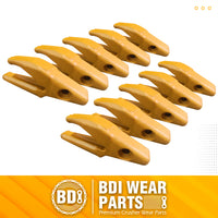 BDI Wear Parts 119-3204 Teeth Adapter, Excavator Weld On Shanks for 1U3202 Bucket Teeth- 10 Pack
