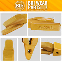 BDI Wear Parts 119-3204 Teeth Adapter, Excavator Weld On Shanks for 1U3202 Bucket Teeth- 3 Pack