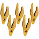 BDI Wear Parts 119-3204 Teeth Adapter, Excavator Weld On Shanks for 1U3202 Bucket Teeth- 5 Pack