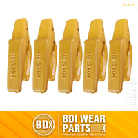 BDI Wear Parts 119-3204 Teeth Adapter, Excavator Weld On Shanks for 1U3202 Bucket Teeth- 5 Pack