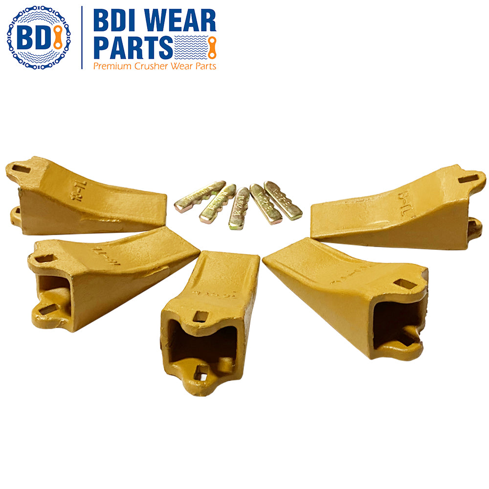 BDI Wear Parts 18TL 5 Pack Fits Esco Style Digging Bucket Teeth with 18/20PN Pins