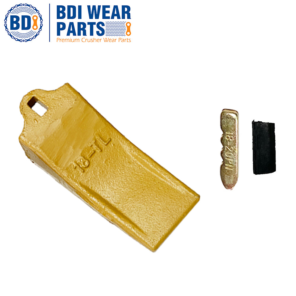 BDI Wear Parts 18TL 5 Pack Fits Esco Style Digging Bucket Teeth with 18/20PN Pins