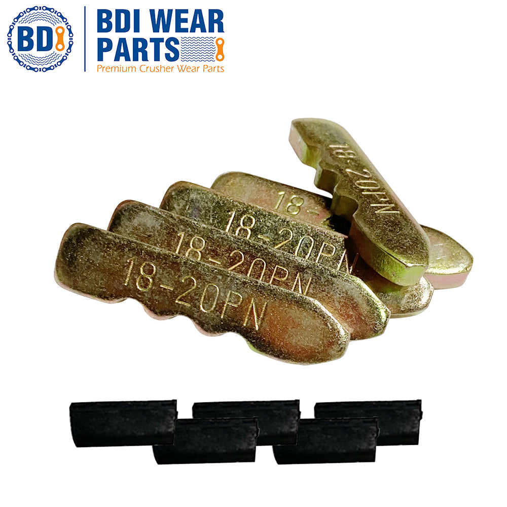 BDI Wear Parts 18TL 5 Pack Fits Esco Style Digging Bucket Teeth with 18/20PN Pins