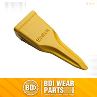 BDI Wear Parts 5 PACK 1U3352TL, Single-Pointed Rock Tooth of Excavator Bucket with pin Suitable for Cat J350 Series