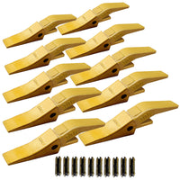 BDI Wear Parts Assembly U43792 Bucket Tooth Adapter + 230SP Casting Bucket Teeth with TF23P Flex Pins/Weld on Bucket Teeth Compatible with Hensley Excavator