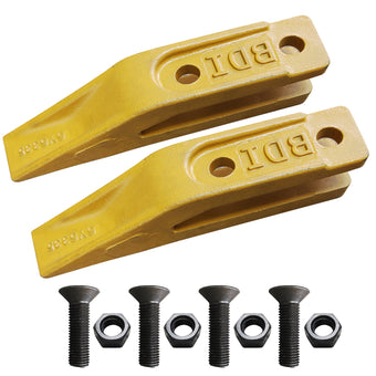 compare product 1358203 Bucket Teeth 6Y6335 Caterpillar Style Backhoe Loader / Excavator Unitooth with Bolts and Nuts - 2 Set