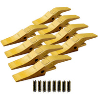BDI Wear Parts Assembly U43792 Bucket Tooth Adapter + 230SP Casting Bucket Teeth with TF23P Flex Pins/Weld on Bucket Teeth Compatible with Hensley Excavator