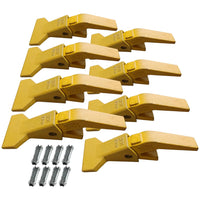 BDI Wear Parts Assembly U43792 Bucket Tooth Adapter +230 Series 230F Bucket Teeth with TF23P Flex Pin/Weld on Bucket Teeth Compatible with Hensley Excavator - 1 Set