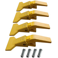 BDI Wear Parts Assembly U43792 Bucket Tooth Adapter +230 Series 230F Bucket Teeth with TF23P Flex Pin/Weld on Bucket Teeth Compatible with Hensley Excavator - 1 Set
