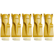 BDI Wear Parts V23SYL Esco Style Dirt Bucket Teeth Digging Tooth with V23PN Pins - 5 Set