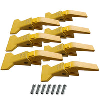 BDI Wear Parts Assembly U43792 Bucket Tooth Adapter +230 Series 230F Bucket Teeth with TF23P Flex Pin/Weld on Bucket Teeth Compatible with Hensley Excavator - 1 Set