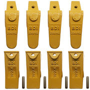 BDI Wear Parts Assembly 230X156 Backhoe Shank / X156L Bucket Teeth / P156 Flex Pin Bobcat Skid Steer Caterpillar Style for Mini Excavator