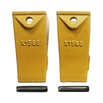 compare product BDI Wear Parts X156S Short Dirt Teeth Hensley Style Bucket Teeth/Tooth with P156 Roll Pins - 2 Pack