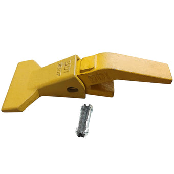 compare product BDI Wear Parts Assembly U43792 Bucket Tooth Adapter +230 Series 230F Bucket Teeth with TF23P Flex Pin/Weld on Bucket Teeth Compatible with Hensley Excavator - 1 Set
