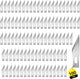 100 Pack Exacto Knife Blades, SK5 Steel #11 Blades with Storage Box, Precision Hobby Knife for Carving, Scrapbooking, Modeling, DIY, Art Projects