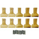 BDI Wear Parts 230F Heavy Flare BDI Tooth Company Bucket Teeth + 23FP Flexpins for Mini Excavator Backhoe Loade - 10 Pack