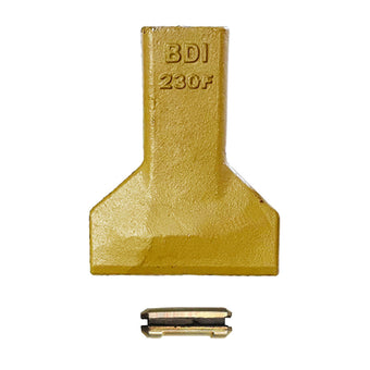 compare product BDI Wear Parts 230F Heavy Flare BDI Tooth Company Bucket Teeth + 23FP Flexpin for Mini Excavator Backhoe Loade - 1 Pack