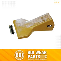 BDI Wear Parts 230F Heavy Flare BDI Tooth Company Bucket Teeth + 23FP Flexpin for Mini Excavator Backhoe Loade - 1 Pack