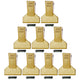 BDI Wear Parts 230F Heavy Flare BDI Tooth Company Bucket Teeth + 23FP Flexpins for Mini Excavator Backhoe Loade - 9 Pack