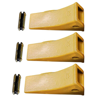 compare product 3 Pack 23 230HX Bucket Teeth Dirt Teeth JD Bucket Digging Teeth/Bucket Tooth& TF23P Flex Pins