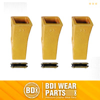 3 Pack 23 230HX Bucket Teeth Dirt Teeth JD Bucket Digging Teeth/Bucket Tooth& TF23P Flex Pins