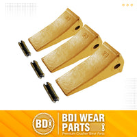 3 Pack 23 230HX Bucket Teeth Dirt Teeth JD Bucket Digging Teeth/Bucket Tooth& TF23P Flex Pins