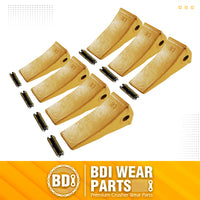 7 Pack 23 230HX Bucket Teeth Dirt Teeth JD Bucket Digging Teeth/Bucket Tooth& TF23P Flex Pins