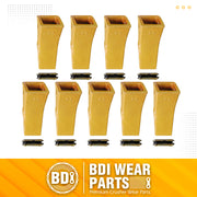 9 Pack 23 230HX Bucket Teeth Dirt Teeth JD Bucket Digging Teeth/Bucket Tooth& TF23P Flex Pins