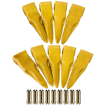 compare product BDI Wear Parts Claw Twin Bucket Teeth 230T Bucket Teeth with 23FP Flexpin Forged BDI Tooth 230 Series Teeth - 9 Pack