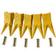 BDI Wear Parts 230WT Twin Tiger Bucket Teeth Replacement Bucket Digging Teeth/Bucket Tooth & 23FP Flex Pins - 5 Pack