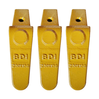 compare product BDI Wear Parts 230X156 Teeth Adapter, Mini Excavator Weld On Shanks for X156L X156S X156T X156WT Style Bucket Teeth - 3 Pack