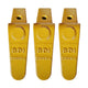 BDI Wear Parts 230X156 Teeth Adapter, Mini Excavator Weld On Shanks for X156L X156S X156T X156WT Style Bucket Teeth - 3 Pack