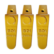 BDI Wear Parts 230X156 Teeth Adapter, Mini Excavator Weld On Shanks for X156L X156S X156T X156WT Style Bucket Teeth - 3 Pack