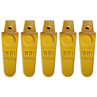 BDI Wear Parts 230X156 Teeth Adapter, Mini Excavator Weld On Shanks for X156L X156S X156T X156WT Style Bucket Teeth - 5 Pack