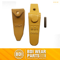 BDI Wear Parts Assembly 230X156 Backhoe Shank / X156T Bucket Teeth / P156 Flex Pin for Mini Excavator - 1 Set
