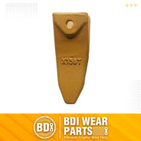 BDI Wear Parts Assembly 230X156 Backhoe Shank / X156T Bucket Teeth / P156 Flex Pin for Mini Excavator - 1 Set