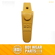 BDI Wear Parts Assembly 230X156 Backhoe Shank / X156T Bucket Teeth / P156 Flex Pin for Mini Excavator - 1 Set