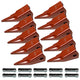 BDI Wear Parts 23TL Tiger Bucket Teeth Bucket Digging Teeth/Bucket Tooth with 23FP Flex Pins - 10 Pack