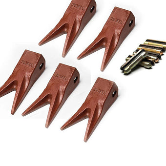 compare product BDI Wear Parts 23WTL Tiger Bucket Teeth Bucket Digging Teeth/Bucket Tooth & 23FP Flex Pins - 5 Pack
