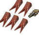BDI Wear Parts 23WTL Tiger Bucket Teeth Bucket Digging Teeth/Bucket Tooth & 23FP Flex Pins - 5 Pack