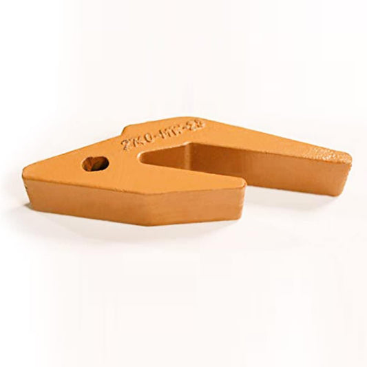 BDI Wear Parts 2 Pack 2740W23 Weld On Adapter for 23 230 Bucket Teeth, Backhoes w/ 0.86" Lip